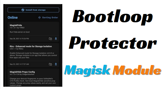 Magisk Bootloop Protector Latest Version