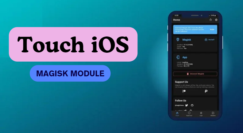 Touch iOS Magisk Module to 144-165Hz Display Overclocking
