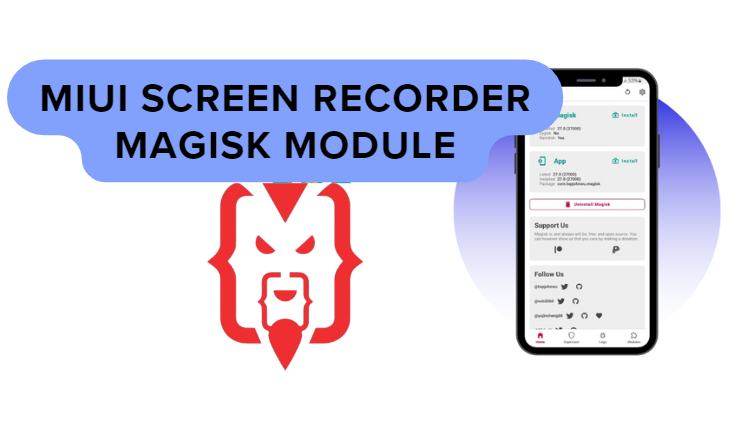 MIUI Screen Recorder Magisk Module